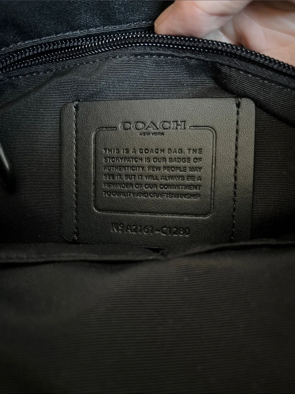 LIKE NEW Coach Turner backpack